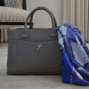 Light grey Chanel bag